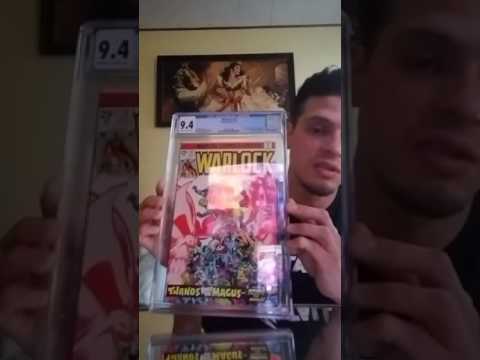 1st appearance of Thanos 9.0 CGC Motor city Comic con 2017 comic book pickups frank cho 6/22/2017