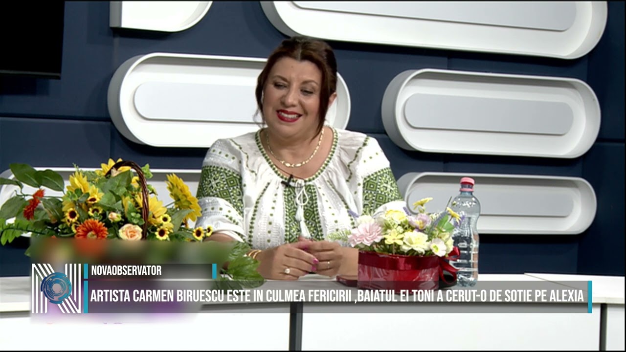 Artista Carmen Biruescu este in culmea fericirii ,baiatul ei Toni a cerut-o de sotie pe Alexia !