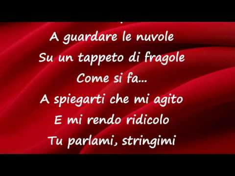 Tappeto di Fragole Lyrics - Modà