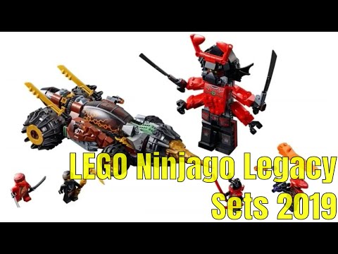 Die neuen LEGO Ninjago Legacy Sets 2019 werden cool :)
