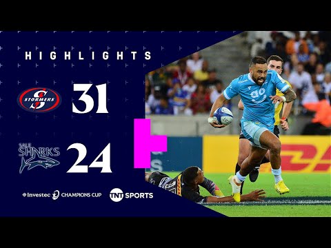 Thriller In Cape Town! 🔥 | DHL Stormers 31-24 Sale Sharks | Investec Champions Cup Highlights
