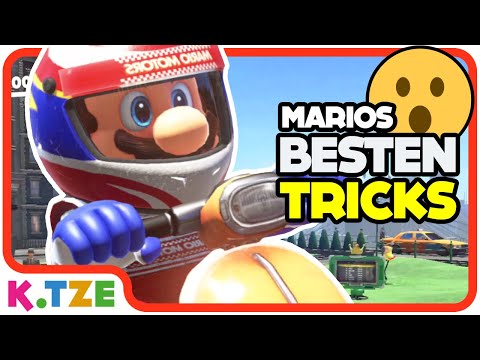 Roller Tricks von Mario 🛵😁 Super Mario Odyssey | K.Tze