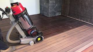The Best Way to Sand Your Deck