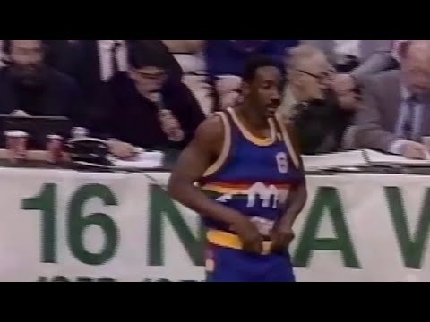 Walter Davis Nuggets 18 pts vs Celtics (1989)