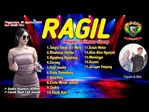 TANGIS TANPA AIR MATA - RINDUNYA HATIKU - LIVE TINGGARJAYA  - RAGIL PONGDUT