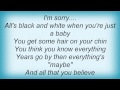 Voltaire - I'm Sorry Lyrics