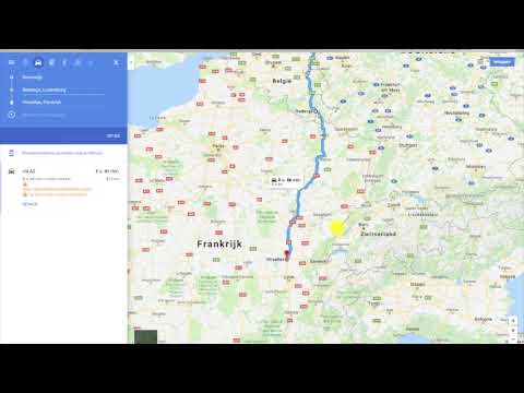 Route Spanje door Oost Frankrijk