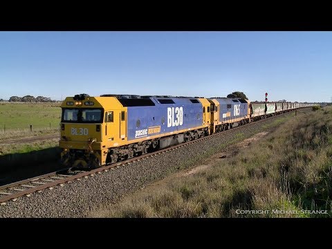 5KC5 Pacific National Grain Train - PoathTV Australian Railways