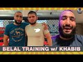Belal Muhammad Talks Training w/ Team Khabib| WEIGHING IN