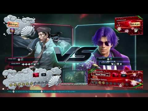 I can finally get ranked matches in Tekken 7