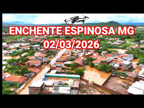 ENCHENTE ESPINOSA MG BAIRROS BELA VISTA E ARAPONGA.