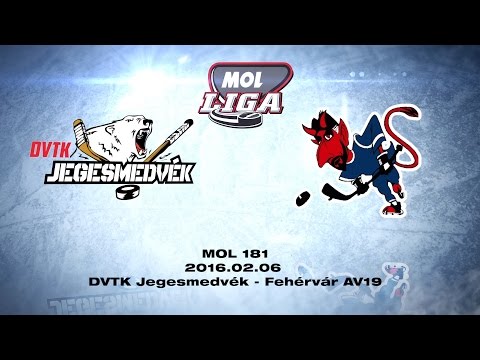 HL DVTK Jegesmedvék - Fehérvár AV19 | MOL Liga | 2016.02.06