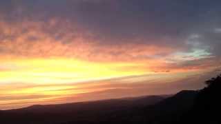 preview picture of video 'Mapleton Falls Sunset | video and photos | December 26 2013, QLD, Australia'
