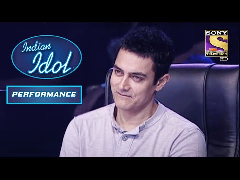 Aamir Khan Enjoys Rakesh's 'Chand Sifaarish' Performance | Anu Malik, Salim, Sunidhi | Indian Idol