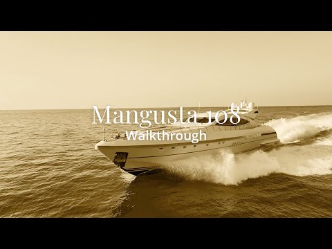 Mangusta 108 'Splendida' for sale Walkthrough