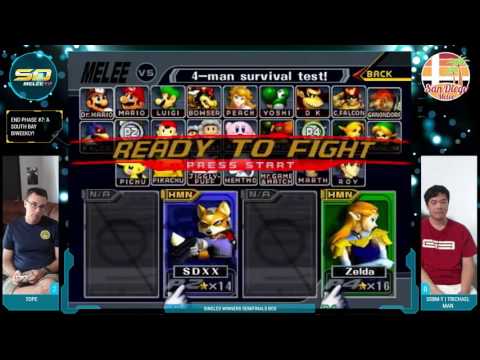 End Phase #7 - SSBM-T | Trichael Man vs. Tope - Singles WSF - Melee