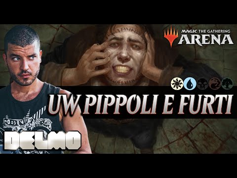 Let's steal creatures and play our way to the Qualifier! UW Tempo - Standard - Delmo MTG Arena ITA