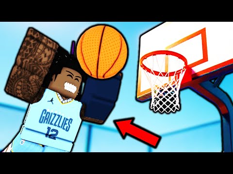 JA MORANT Takes Over THE PARK in Basketball Legends! (Roblox)