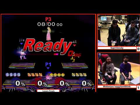 Dairantou #1   Melee Doubles LF   Espi Unruly VS Webwipe eggplantthink