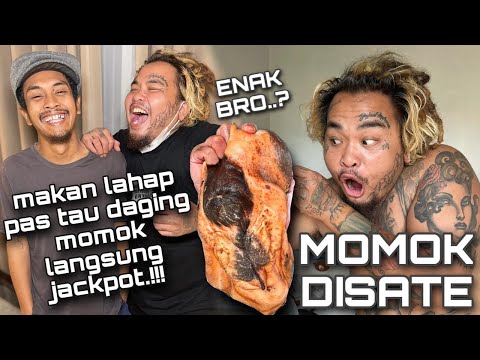 SATE MOMOK DAN TORPEDO. ENAK KENYAL. LIHAT RESPON TERAKHIR TEMEN GUA MAKAN MOMOK…!!!