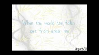 Brooke Fraser - Shadowfeet with lyrics