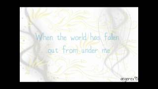 Brooke Fraser - Shadowfeet with lyrics