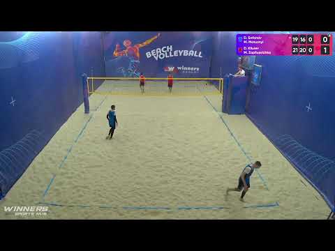 22:45 D. Safonov / M. Motuznyi - D. Kliuiev / M. Zapliusvichka 24.07.2022 | Winners Beach Volleyball