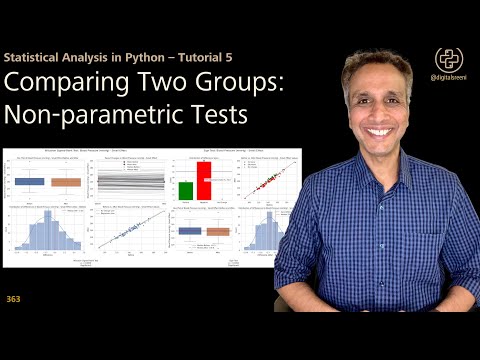 363 Comparing Two Groups  (Non Parametric)
