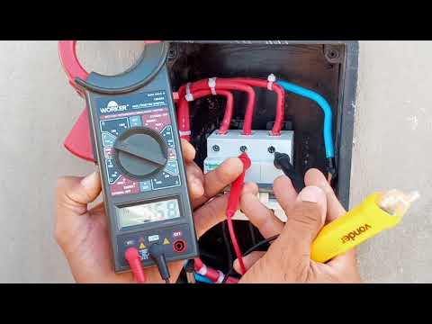 #como fazer a #medição de #tensão #elétrica #380V e #220V