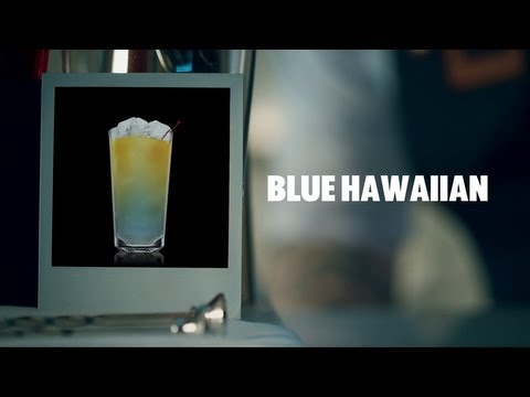 BLUE HAWAIIAN DRINK RECIPE - HOW TO MIX