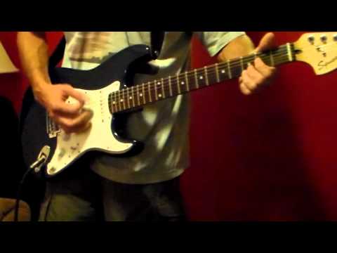 Voodoo blues riffs and licks practice session #0087