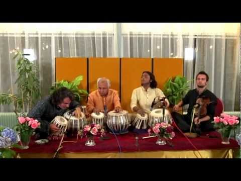 MERU Concert - Tabla Trio 2 - Legendary maestro Ustad Faiyaz Khan with his disciples