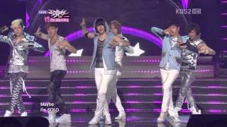 120727 C-CLOWN &#39;SOLO&#39; at Music Bank