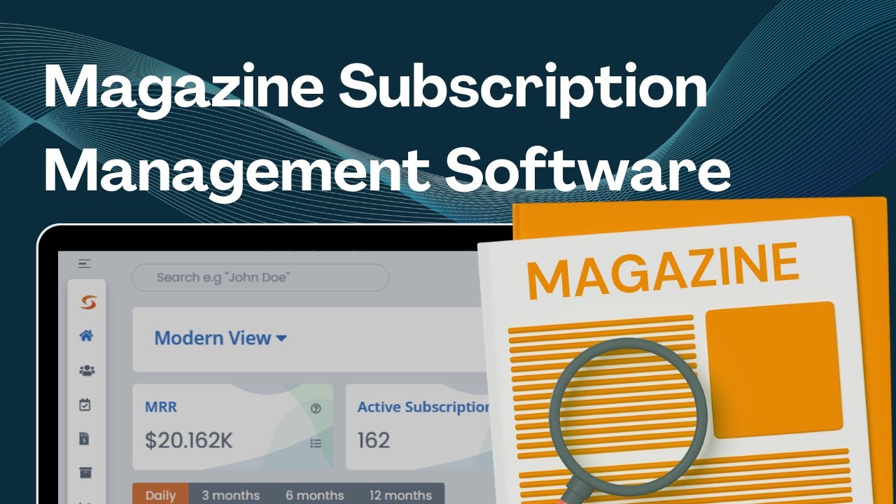 Magazine Subscription Management Software