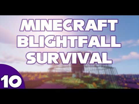 MINECRAFT BLIGHTFALL #10 - Making Lunch and Making Mistakes