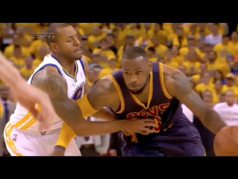Andre Iguodala Defense on LeBron - 2015 Finals Game 2