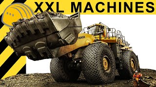 XXL Monstermachines in Action: Komatsu WA1200-3, Hitachi EX3600-6, EH3500 ACII in Finland Bauforum24
