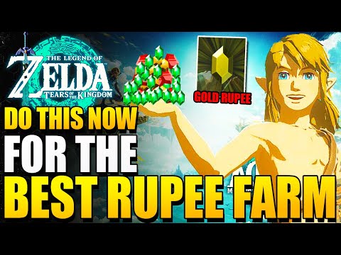 Do This Now For Insane RUPEES In Tears of the Kingdom  | Tears of the kingdom best money farms