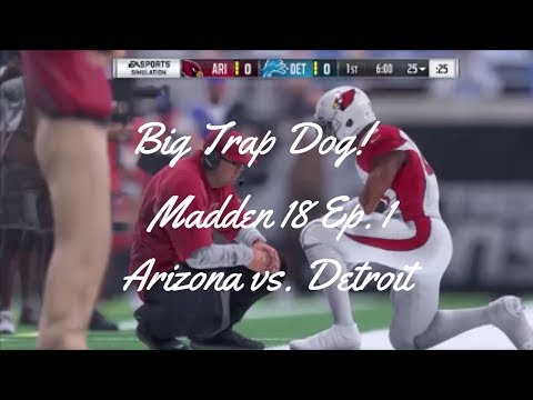 Madden 18 Career Mode! Ep. 1 Big Trap Dog Gets His Feet Wet!