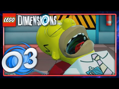 LEGO Dimensions - PART 3 - The Simpsons! (Gameplay Walkthrough) 2 Player!