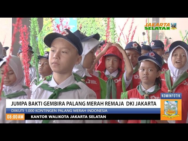 Jumpa Bakti Gembira Palang Merah Remaja DKI Jakarta