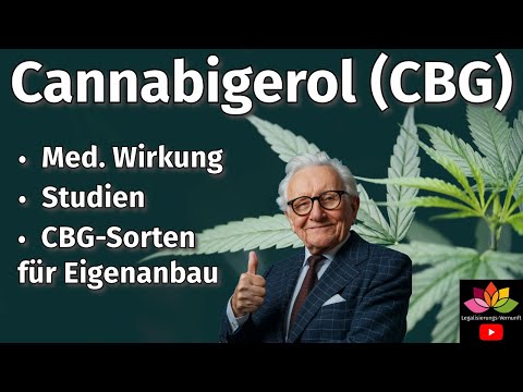 Cannabigerol (CBG) / Medizinische Wirkung / Studien / CBG Sorten für den Eigenanbau / Cannabinoide