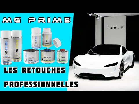 MG Prime tu connais❓ Peintures professionnelles : bombe aérosol - stylo retouche - pot Tesla