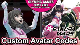 Olympic Games Tokyo 2020 - Athlete Avatar Codes From Sakura Wars (2019) With Judo Gameplay