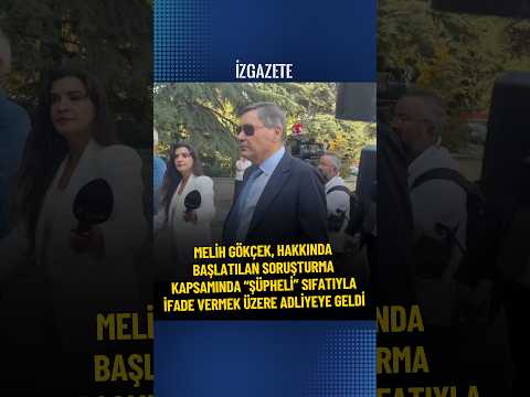 Melih Gökçek, ifade vermek üzere Ankara Adliyesi’ne geldi #melihgökçek #ifade #şüpheli