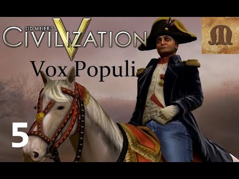 Let's Play Civilization 5 Vox Populi - France ep.5 (deity, epic)