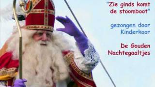 De Gouden Nachtegaaltjes - Zie Ginds Komt De Stoomboot video