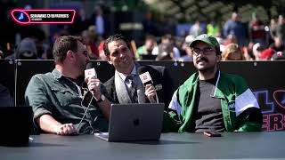 ESPN NFL AFTERS WATCH PARTY! #Seahawks vs #Patriots! LIVE FROM FED SQU