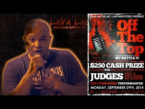 SamIAm - "Off The Top" Freestyle Battle 2 at Subterranean