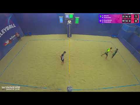 04:35 A. Bakotin / M. Sydorenko - D. Kharchenko / O. Polishchuk 23.04.2023 |Winners Beach Volleyball